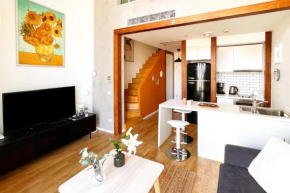 Central Loft with City view in Kagithane